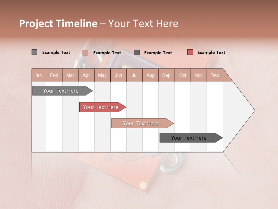 Electronics Silicon Palm PowerPoint Template