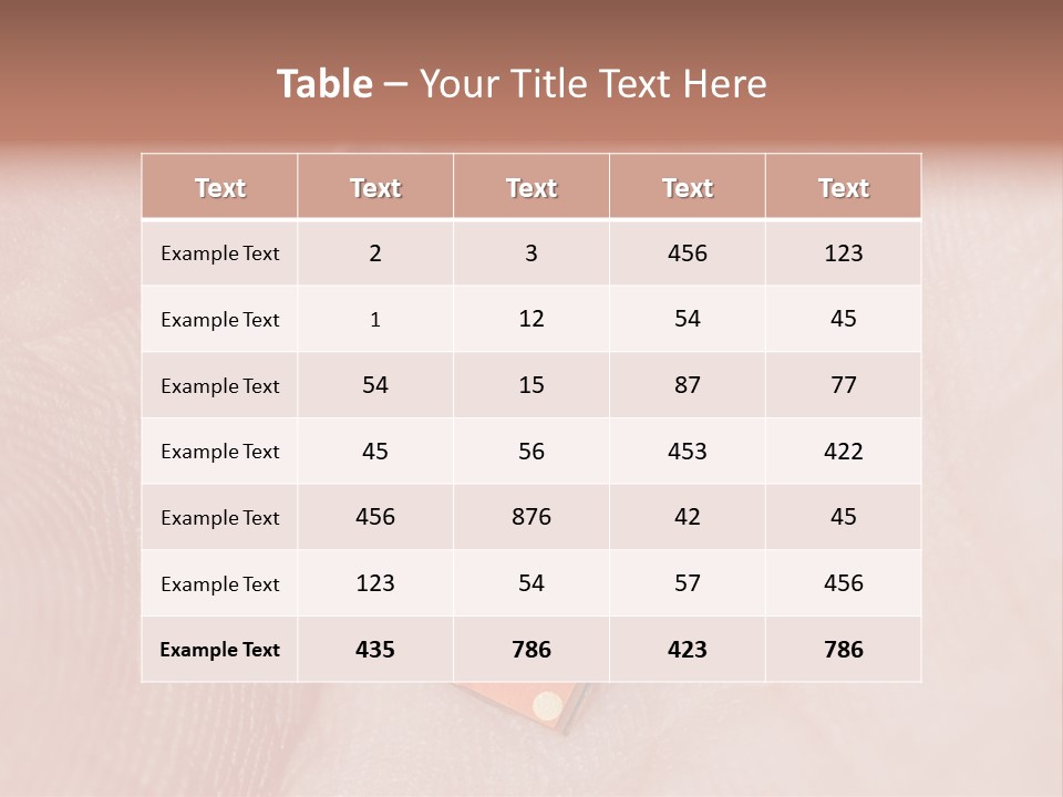 Electronics Silicon Palm PowerPoint Template