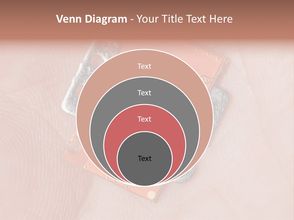 Electronics Silicon Palm PowerPoint Template