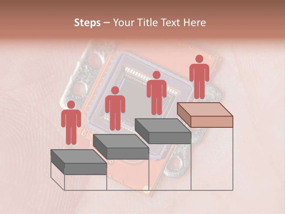 Electronics Silicon Palm PowerPoint Template