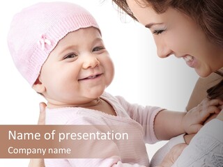 Young Happy Fun PowerPoint Template