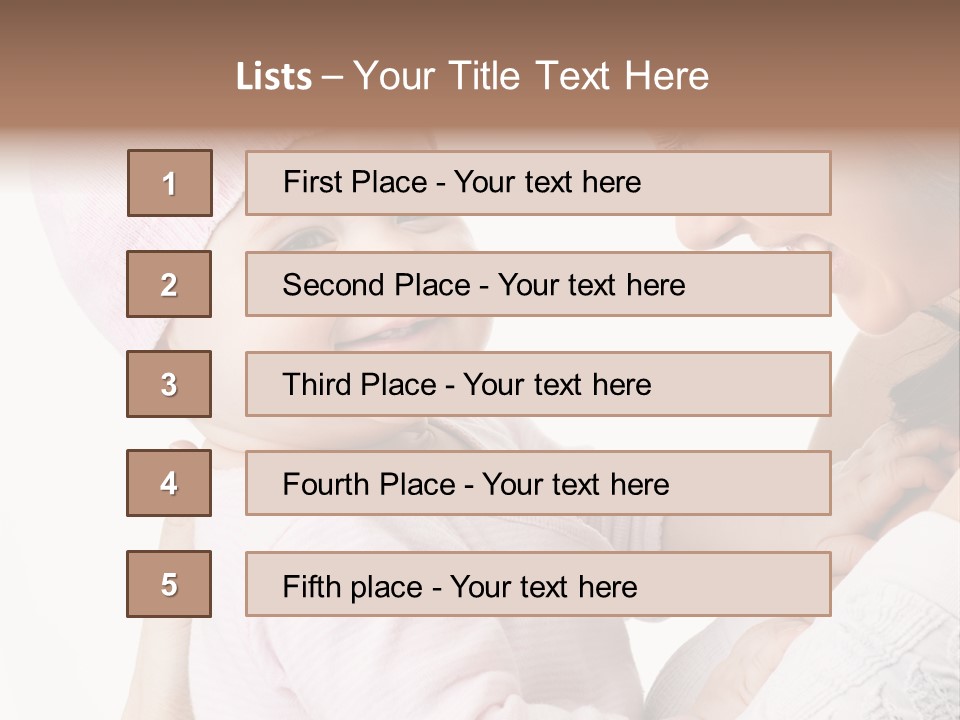 Young Happy Fun PowerPoint Template