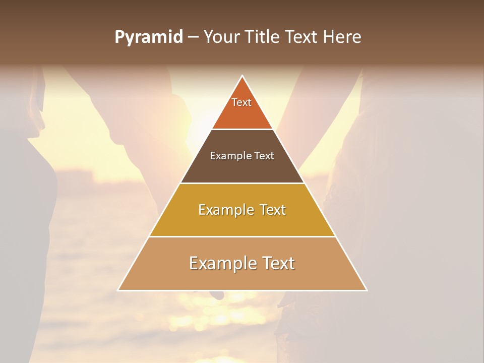 Sunlight Sunrise Man PowerPoint Template