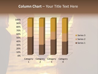 Sunlight Sunrise Man PowerPoint Template