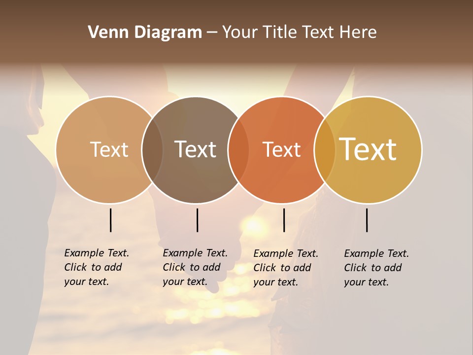 Sunlight Sunrise Man PowerPoint Template