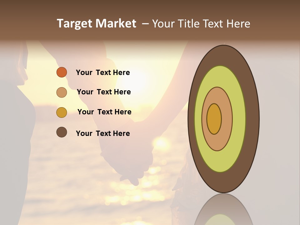 Sunlight Sunrise Man PowerPoint Template