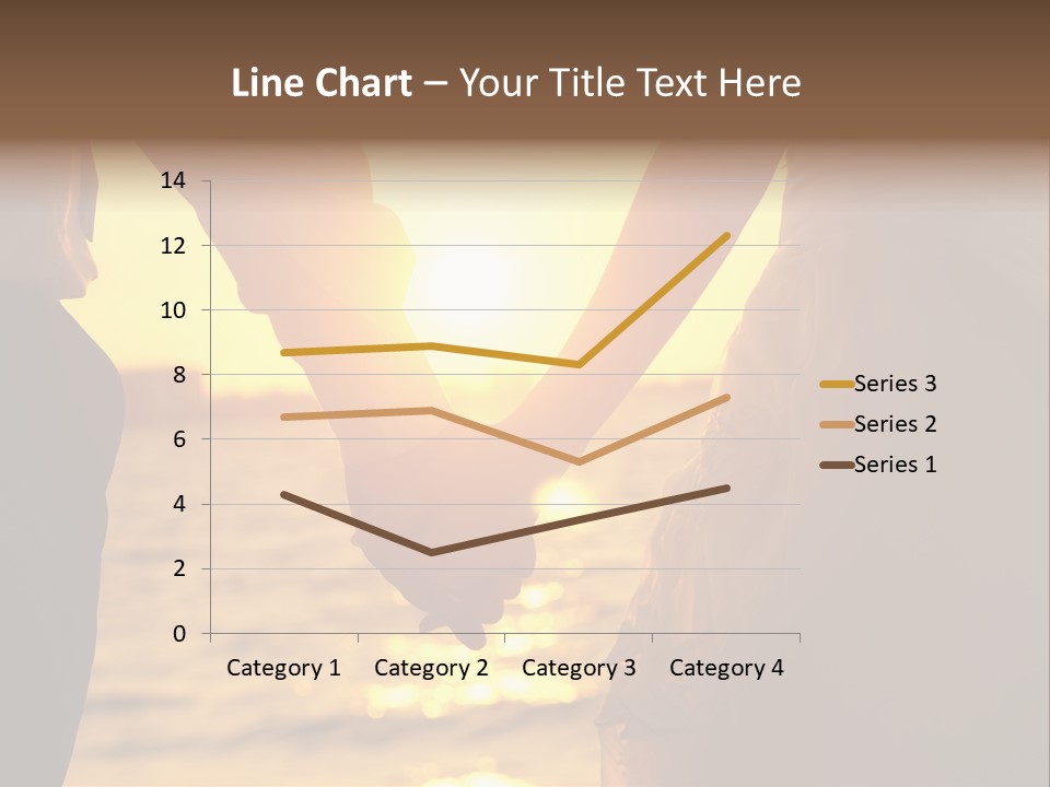 Sunlight Sunrise Man PowerPoint Template