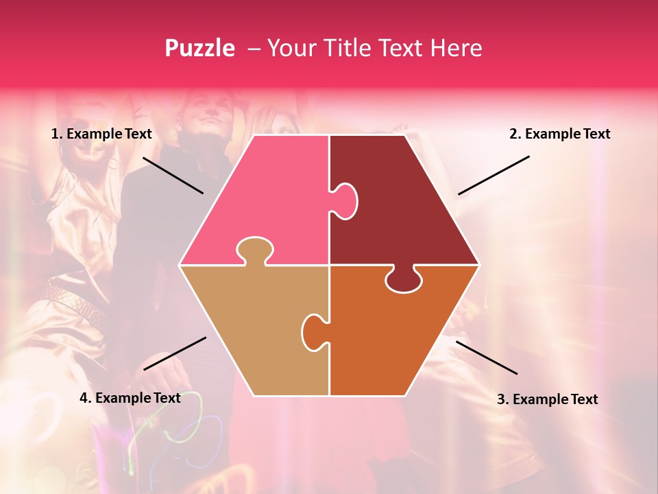 Friendship Young Hands PowerPoint Template