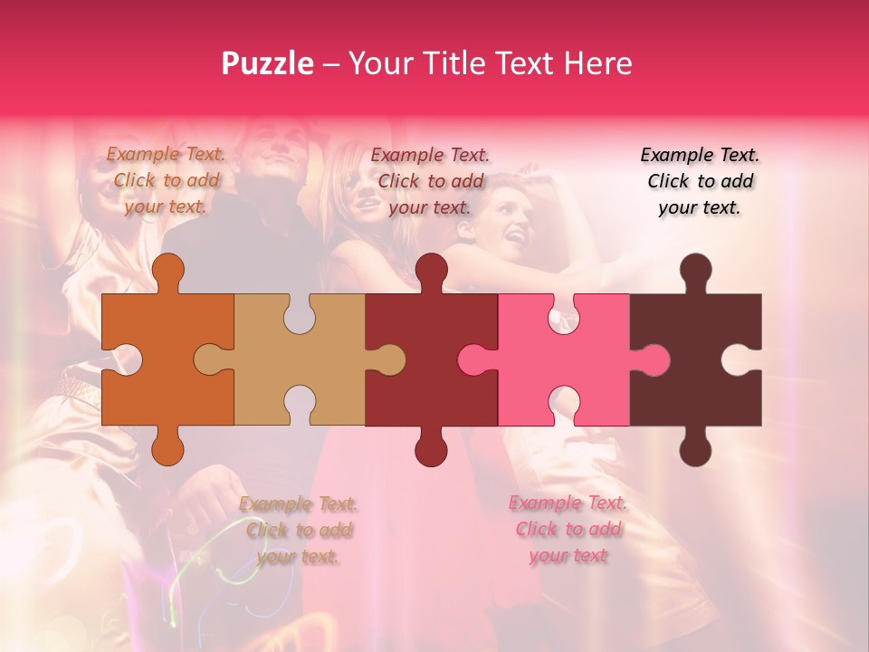 Friendship Young Hands PowerPoint Template