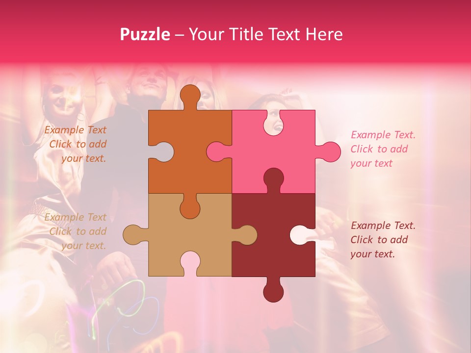 Friendship Young Hands PowerPoint Template