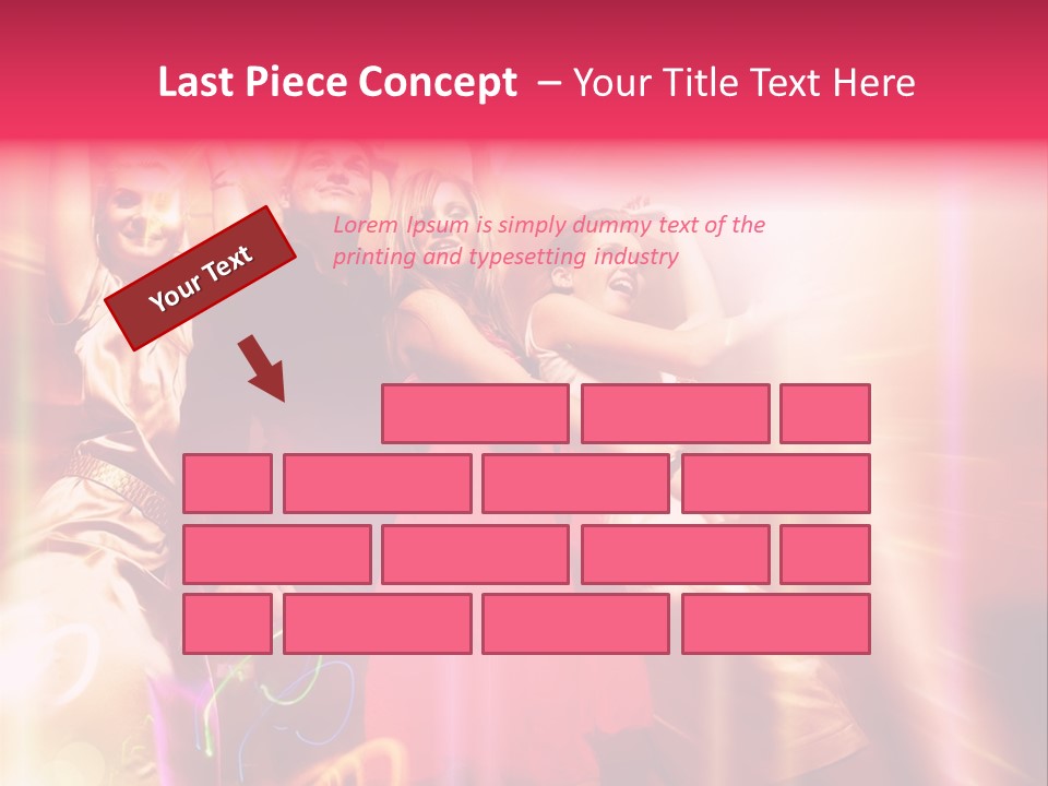 Friendship Young Hands PowerPoint Template