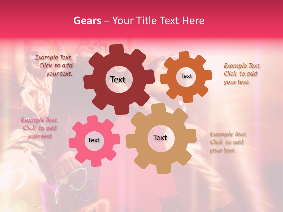 Friendship Young Hands PowerPoint Template