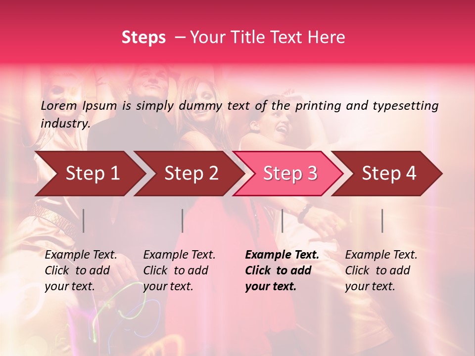 Friendship Young Hands PowerPoint Template