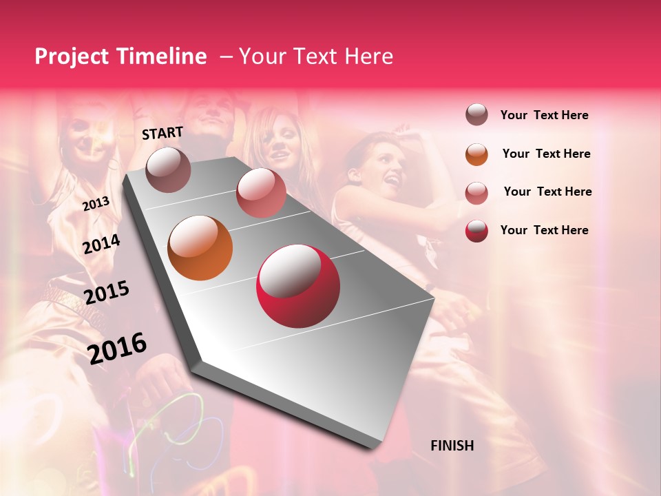 Friendship Young Hands PowerPoint Template