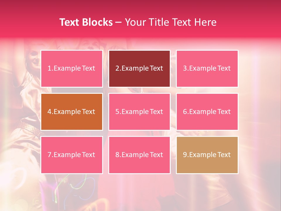 Friendship Young Hands PowerPoint Template