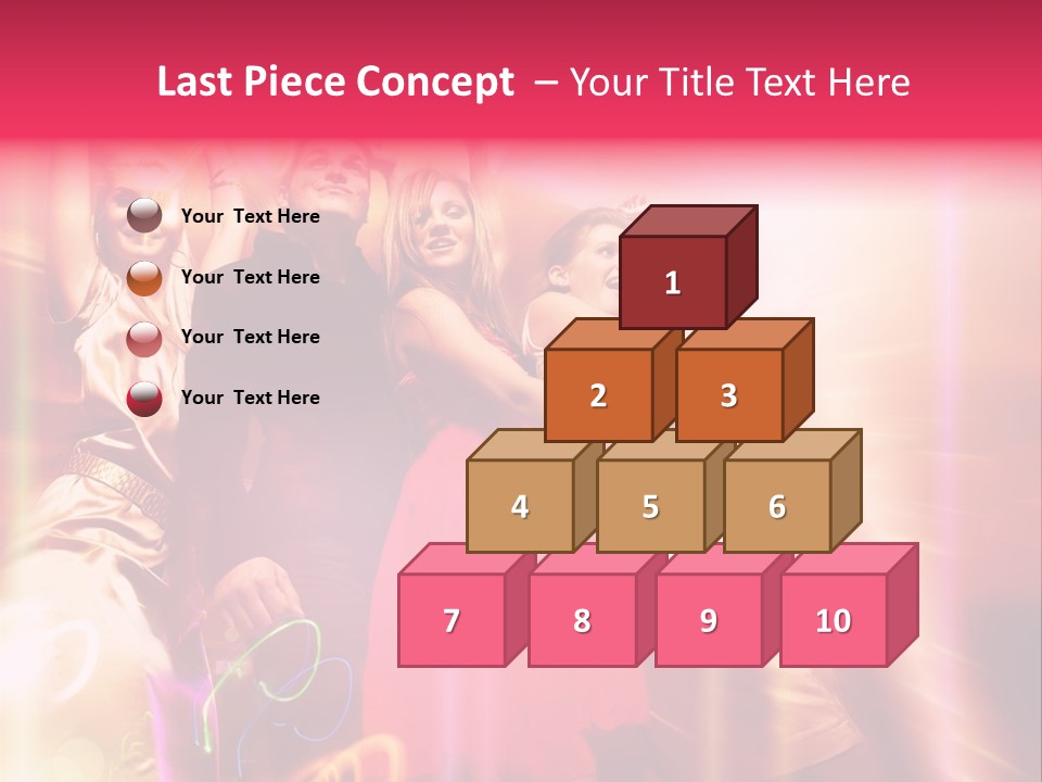 Friendship Young Hands PowerPoint Template