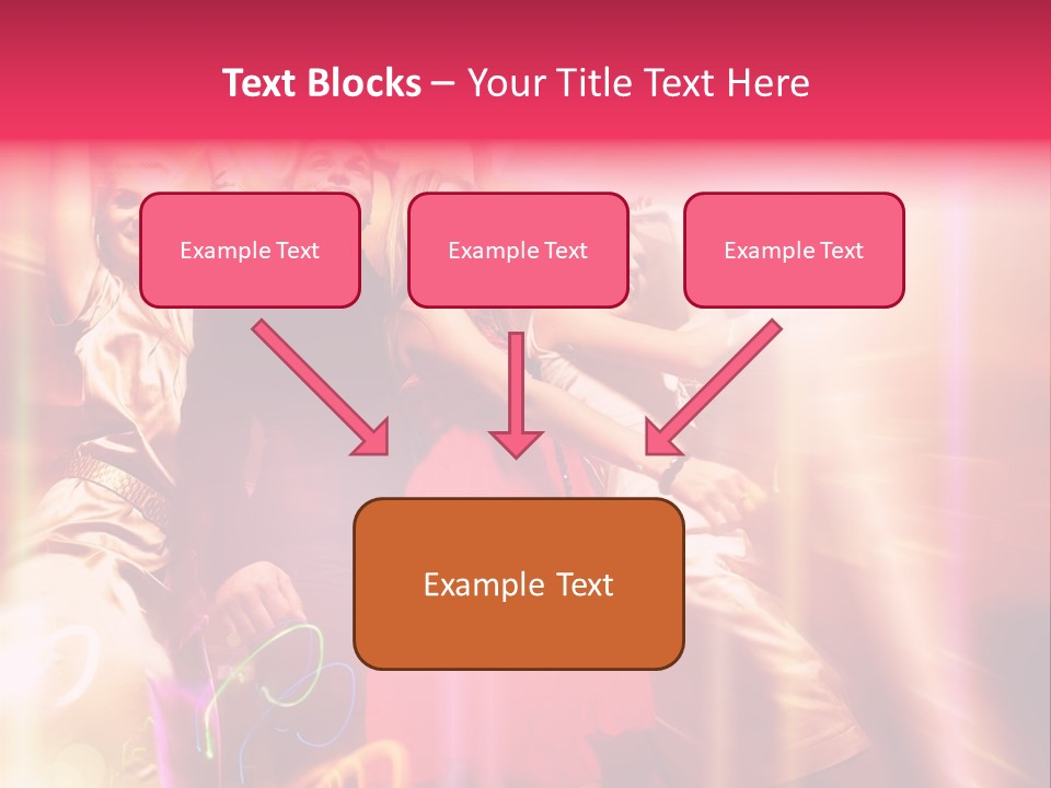 Friendship Young Hands PowerPoint Template