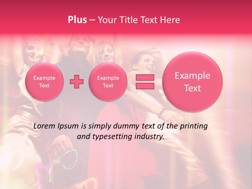 Friendship Young Hands PowerPoint Template