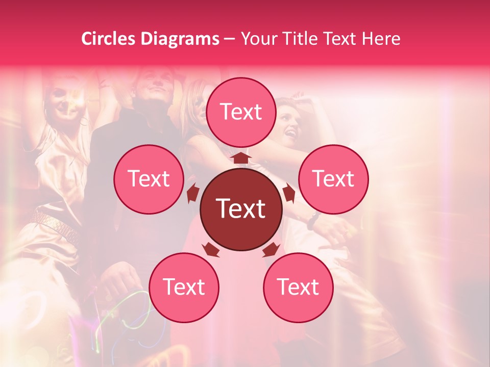 Friendship Young Hands PowerPoint Template