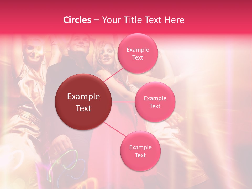 Friendship Young Hands PowerPoint Template