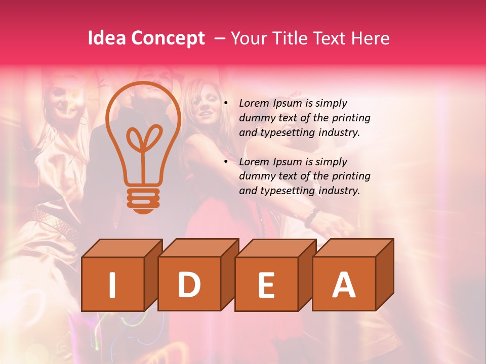 Friendship Young Hands PowerPoint Template