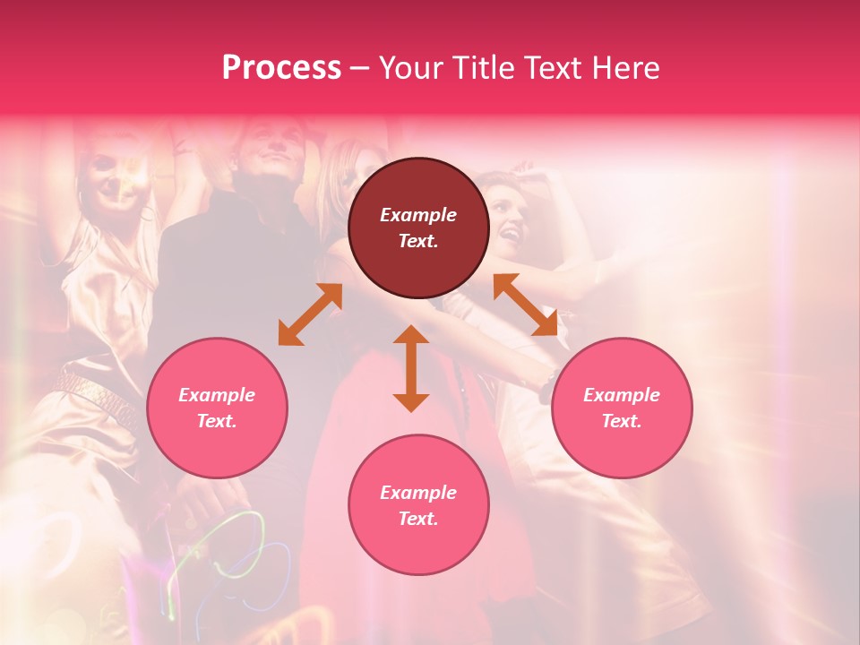 Friendship Young Hands PowerPoint Template