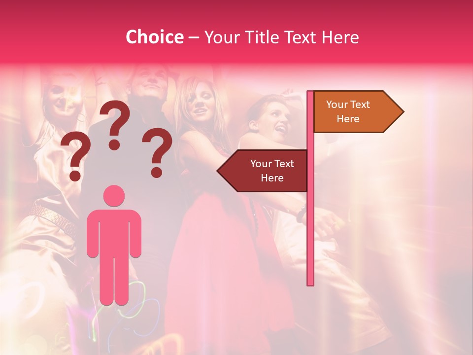 Friendship Young Hands PowerPoint Template