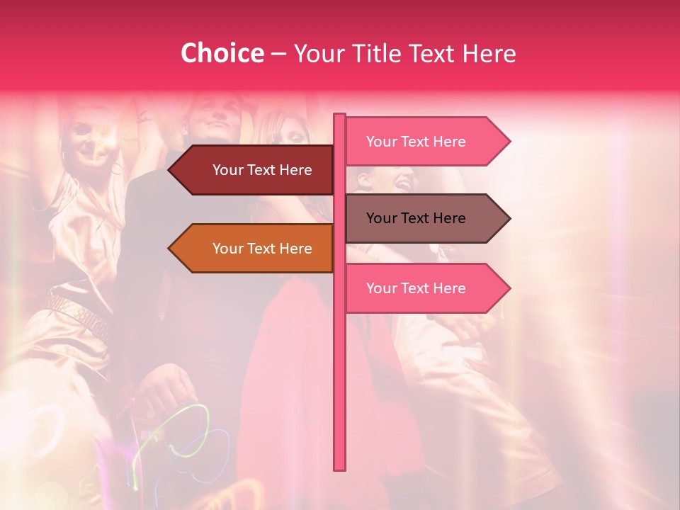 Friendship Young Hands PowerPoint Template