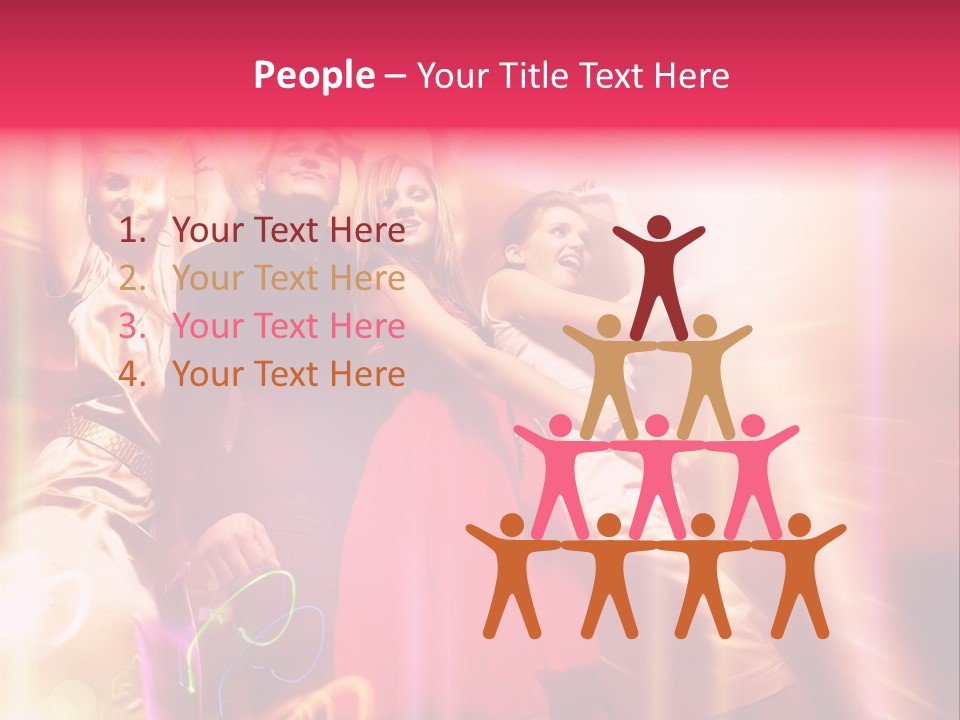 Friendship Young Hands PowerPoint Template