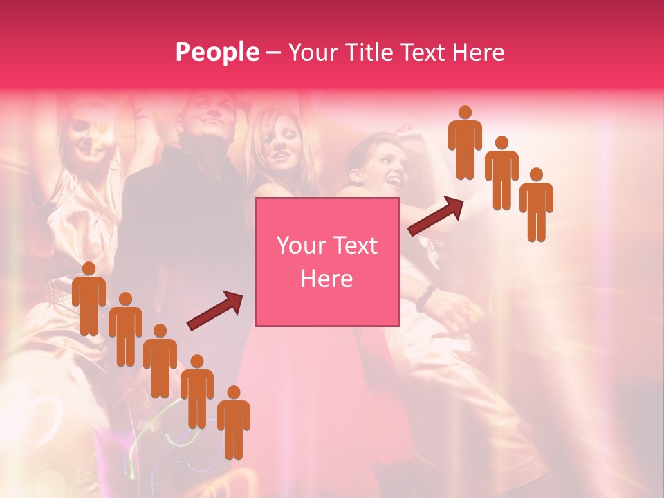 Friendship Young Hands PowerPoint Template