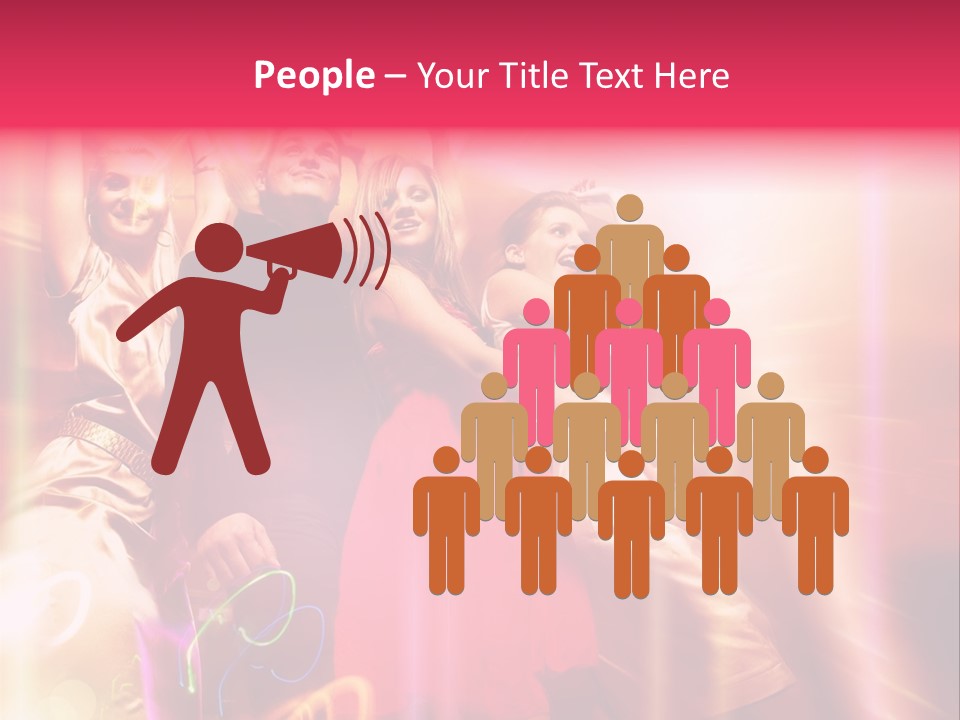 Friendship Young Hands PowerPoint Template