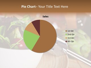 Freshness Dinnertime Macro PowerPoint Template