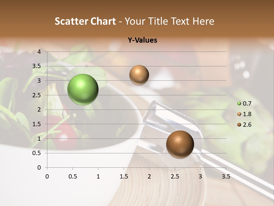Freshness Dinnertime Macro PowerPoint Template
