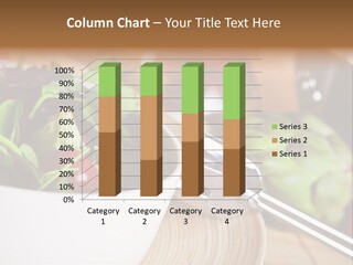 Freshness Dinnertime Macro PowerPoint Template