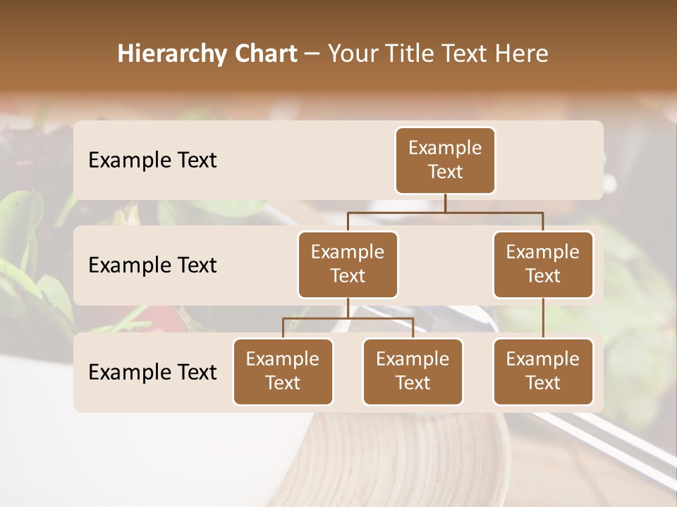 Freshness Dinnertime Macro PowerPoint Template