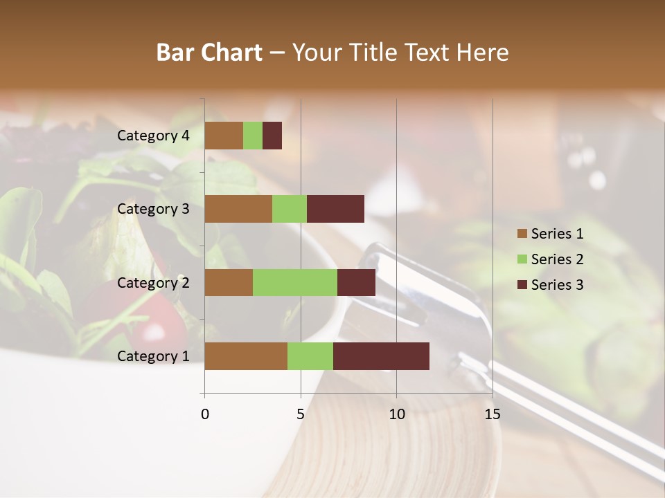Freshness Dinnertime Macro PowerPoint Template
