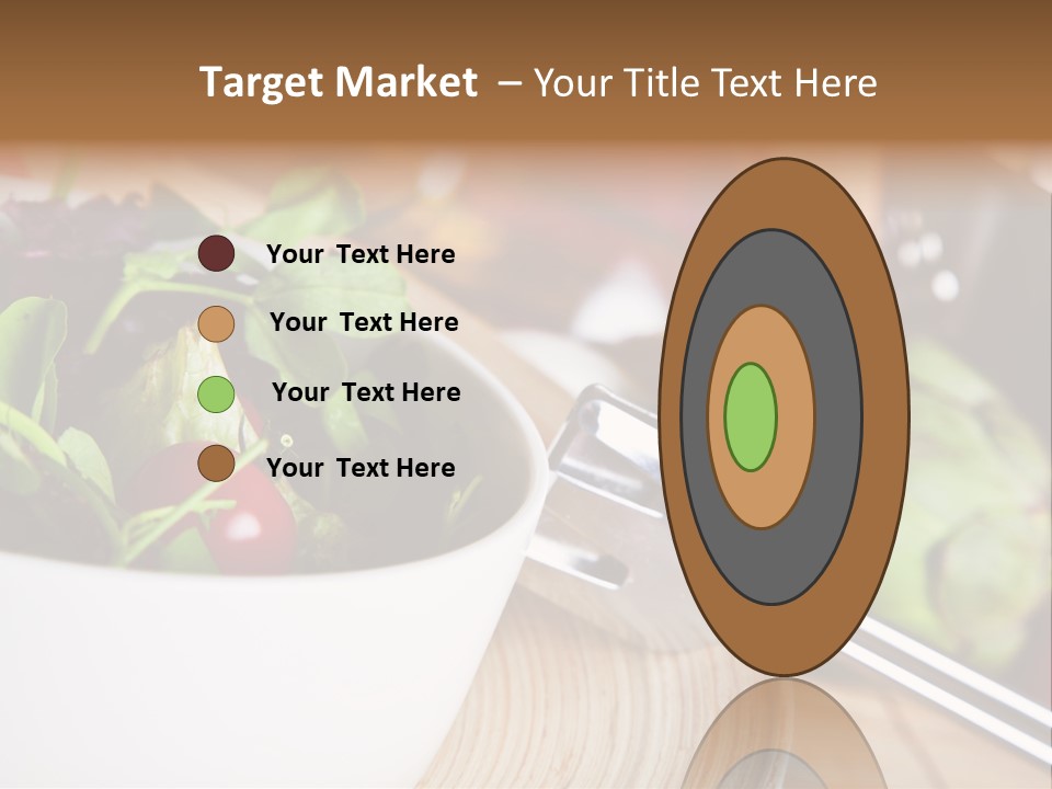 Freshness Dinnertime Macro PowerPoint Template