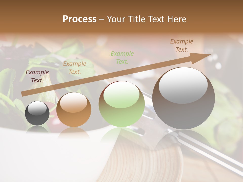 Freshness Dinnertime Macro PowerPoint Template