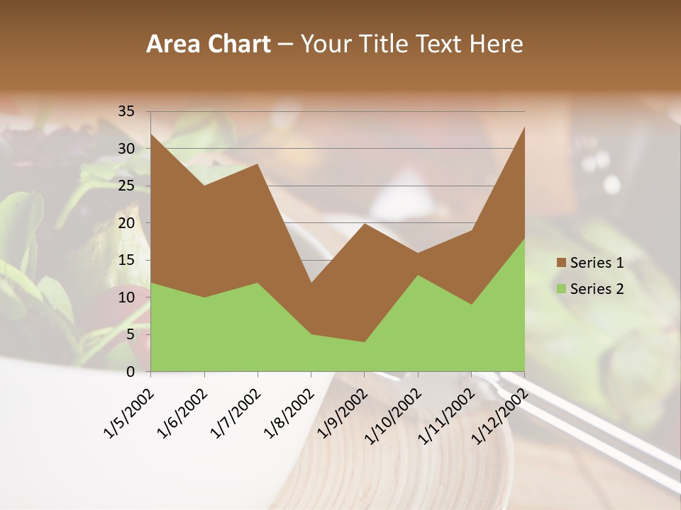 Freshness Dinnertime Macro PowerPoint Template