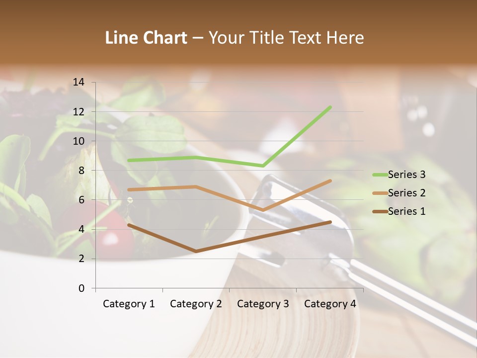Freshness Dinnertime Macro PowerPoint Template