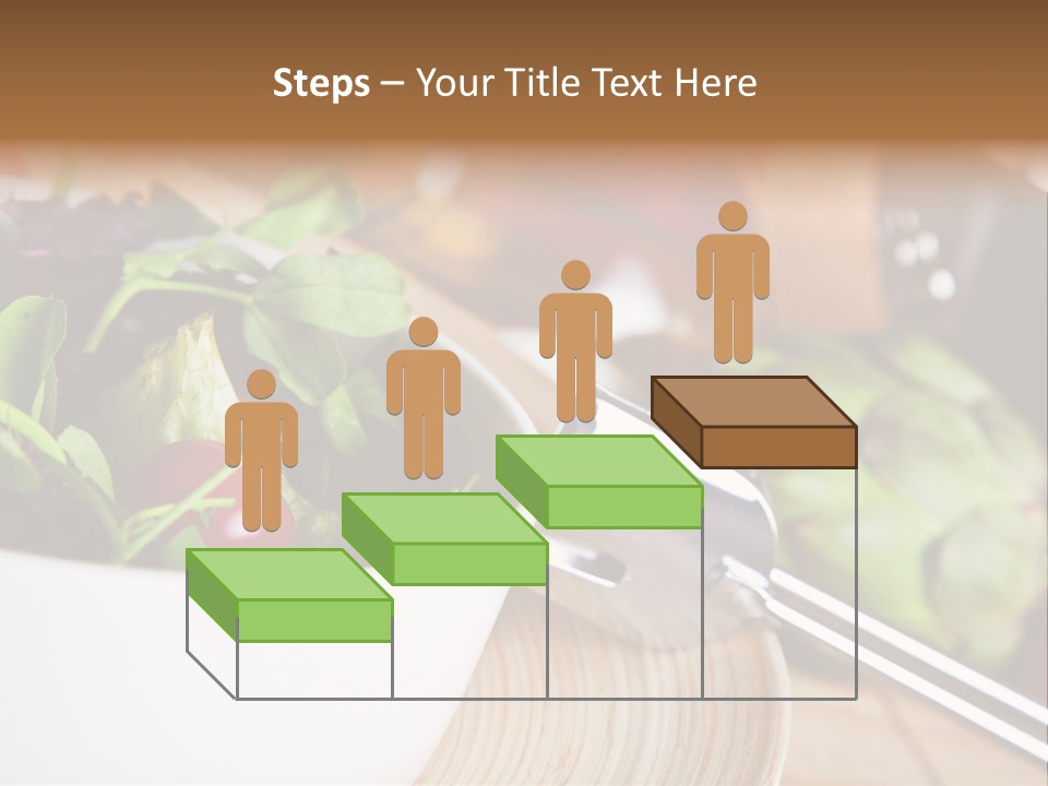 Freshness Dinnertime Macro PowerPoint Template