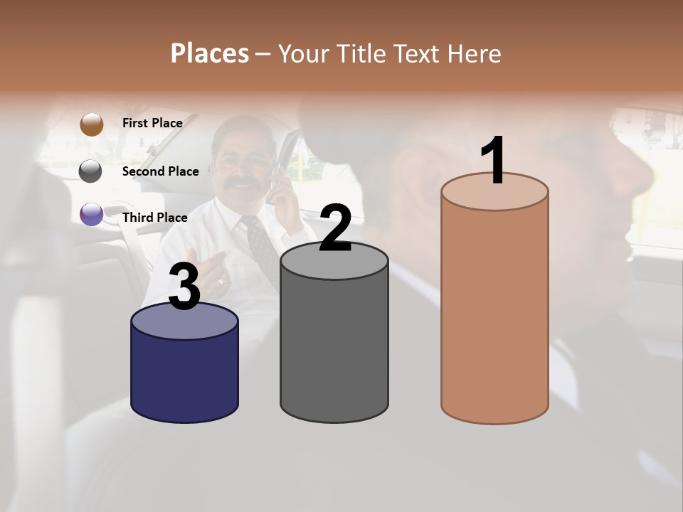 Chauffer Collar Waist PowerPoint Template