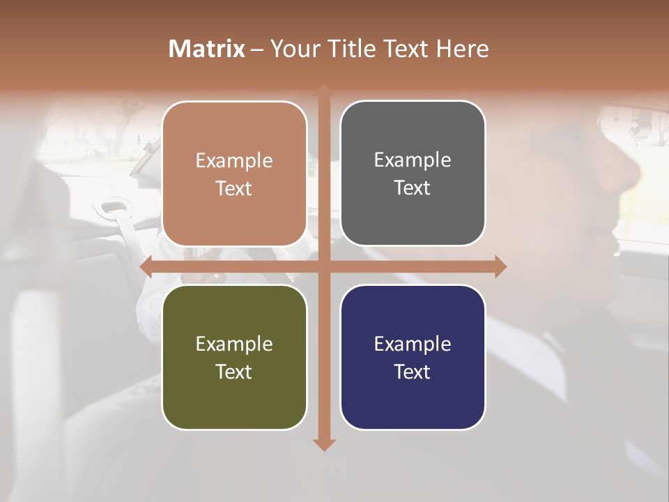 Chauffer Collar Waist PowerPoint Template