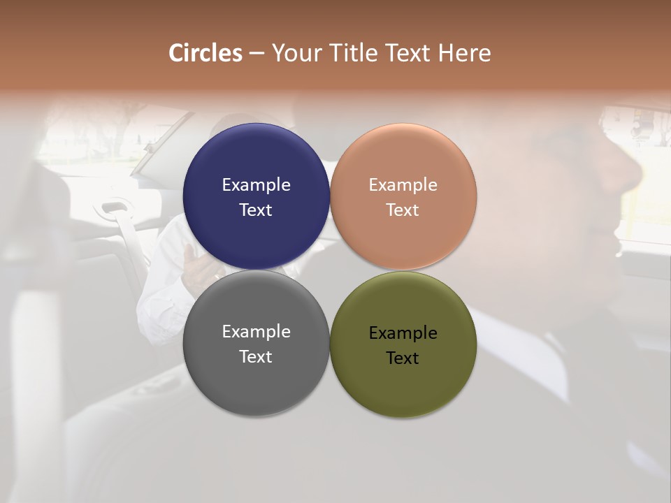 Chauffer Collar Waist PowerPoint Template