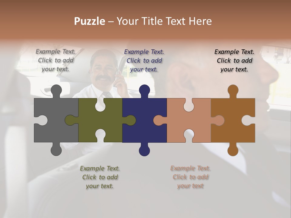 Chauffer Collar Waist PowerPoint Template