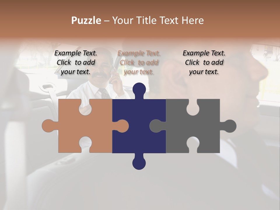 Chauffer Collar Waist PowerPoint Template