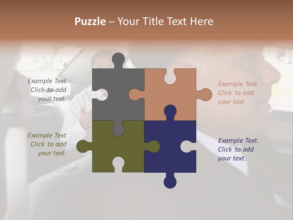 Chauffer Collar Waist PowerPoint Template