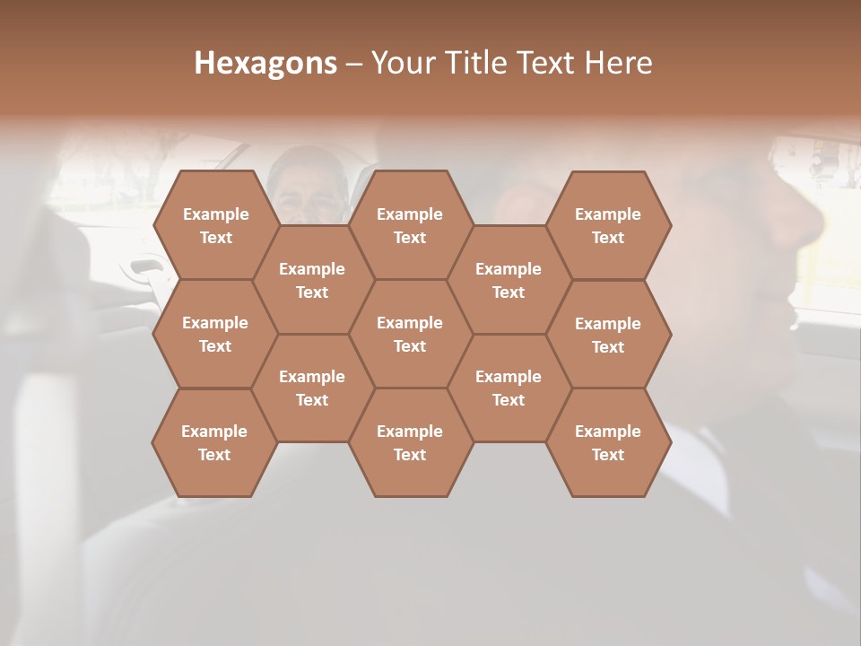 Chauffer Collar Waist PowerPoint Template