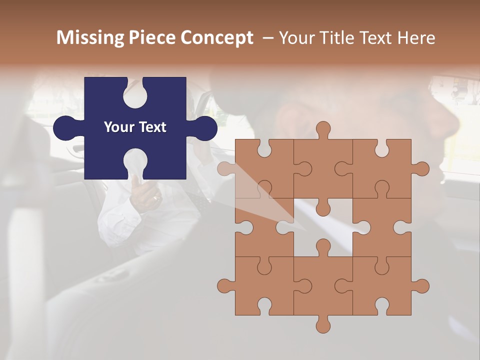 Chauffer Collar Waist PowerPoint Template