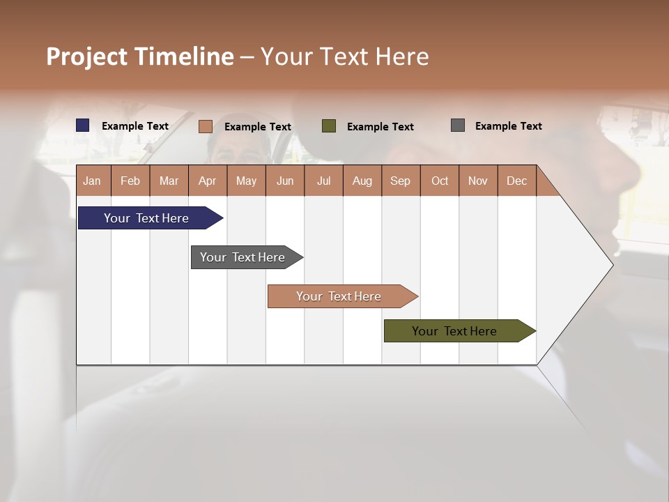 Chauffer Collar Waist PowerPoint Template